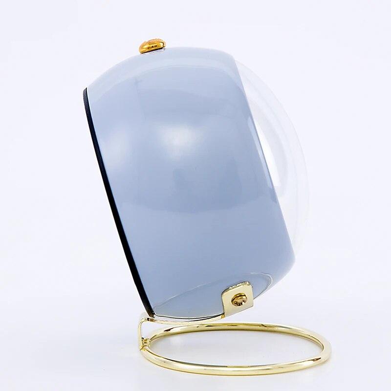 European Style Metal Clock Creative Silent Children's Electronic Aarm Clock Minimalist Living Room Bedroom Student Luminous