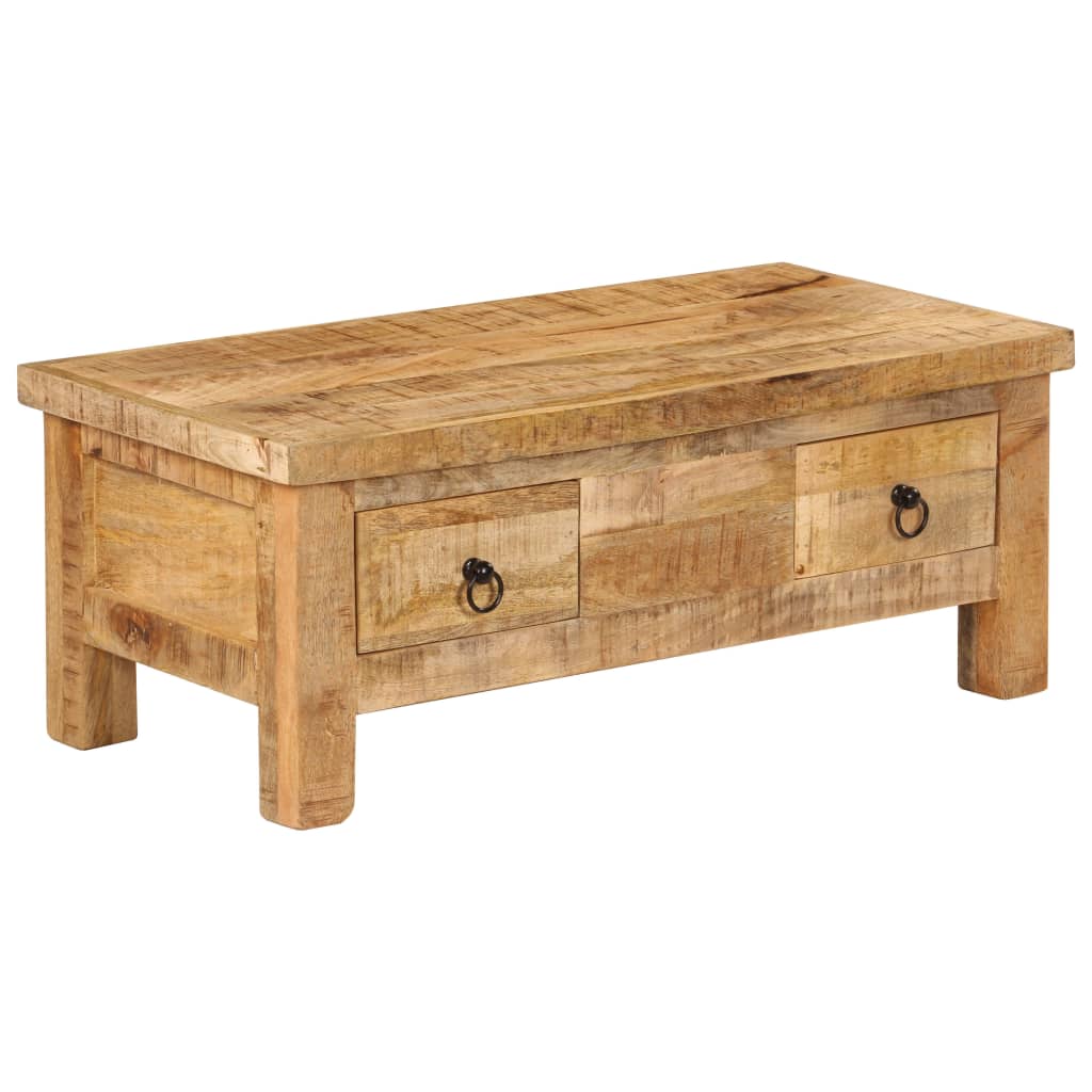 Coffee Table 90 x 45 x 35 cm Solid Mango Wood