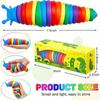 Hračka Fidget Slug Toy – Zlepšete sílu zápěstí a uvolněte stres, hračky pro smysly, vzdělávací hračky a dětské hračky uvolňující stres
