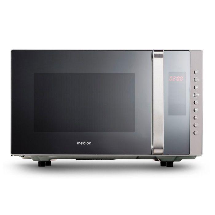 Microonde combinato MEDION MD17495 - 23L - 800W - Grill 1200W - Libera installazione - Argento argento