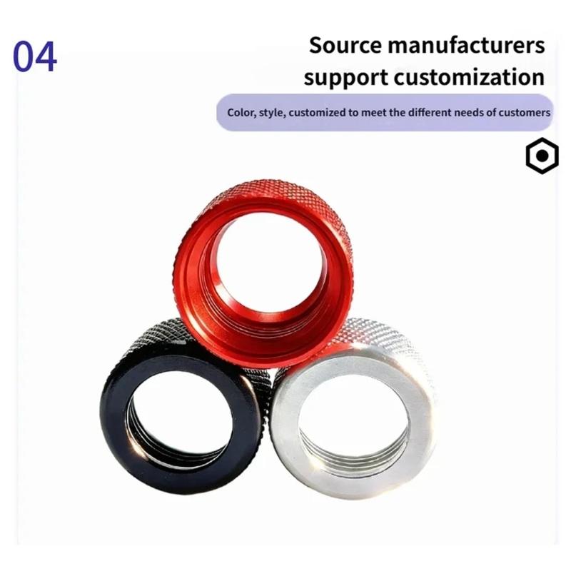Dadi di Fissaggio Sferici Robusti da 17 mm in Alluminio con Bloccaggio Adatti per Supporti Rotanti per Telefono da Auto e Supporti per Tablet
