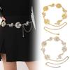 Horse Woman Chain Belt Gold Silver Dress Cummerbands Punk Waistbands  Clothing Accessories