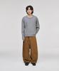 SIGNATURE Wide Curved Dart Corduroy Pants [Beige]