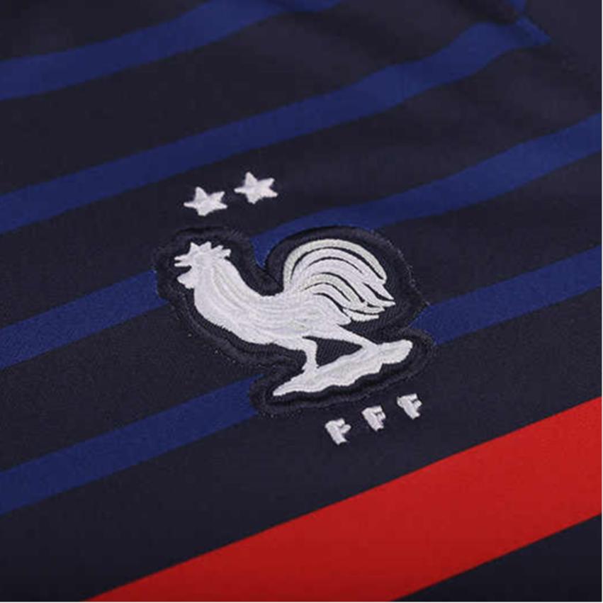 Nike Europapokal Bequemes Vielseitiges Locker Geschnittenes Kurzarm-T-Shirt Kinder Tops Marineblau CD1036-498