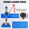 Benchtop Hand Hole Puncher Machine Spring-Loaded Desktop Punch Press Hand Press for Punching Bending Stretching Forming