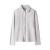 New Double-Sided Plush Women's Autumn/Winter Shirt with Cashmere Protein, 3A Antibacterial, Slim Fit—Wear Out or as Base Layer