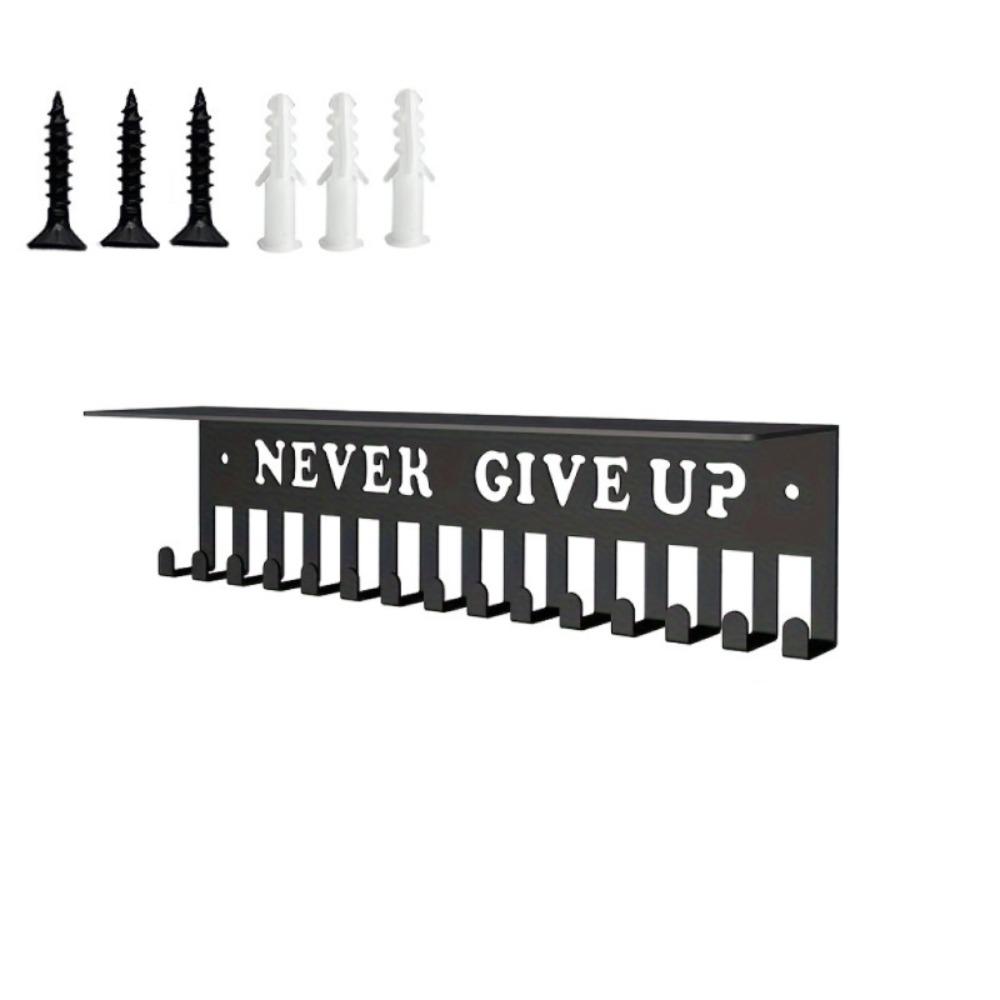 Wall Mounted Medal Hanger Holder Large Capacity Ribbons Medal Display  Volleyball Basketball