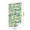 Cottagecore Flowers Wallpaper Green and Mint for Living Room and Bedroom 50x1000