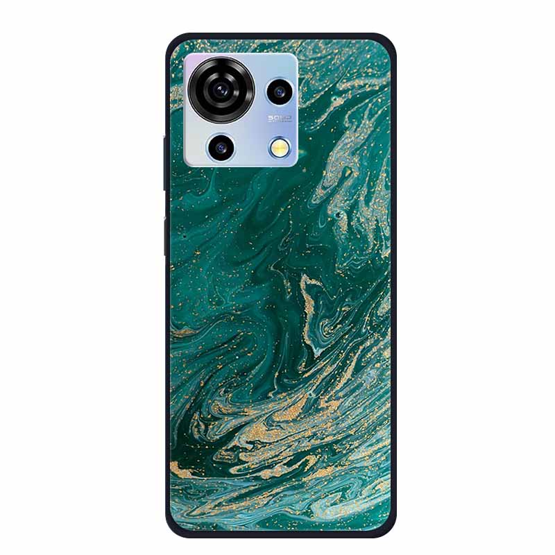 Phone Case For ZTE Blade V50 Vita Marble TPU Soft Silicone Cover for ZTE BladeV50 Vita V50Vita Cases Mica Painted Colorful Para