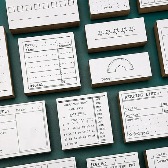 Time Management Planner: Weekly & Daily Calendar, Date Timeline, Check-in, TODO List, Monthly Stamp