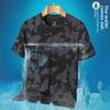 Men's Trendy Camouflage Ice Silk Short-Sleeve T-Shirt - Lightweight and Versatile for Summer