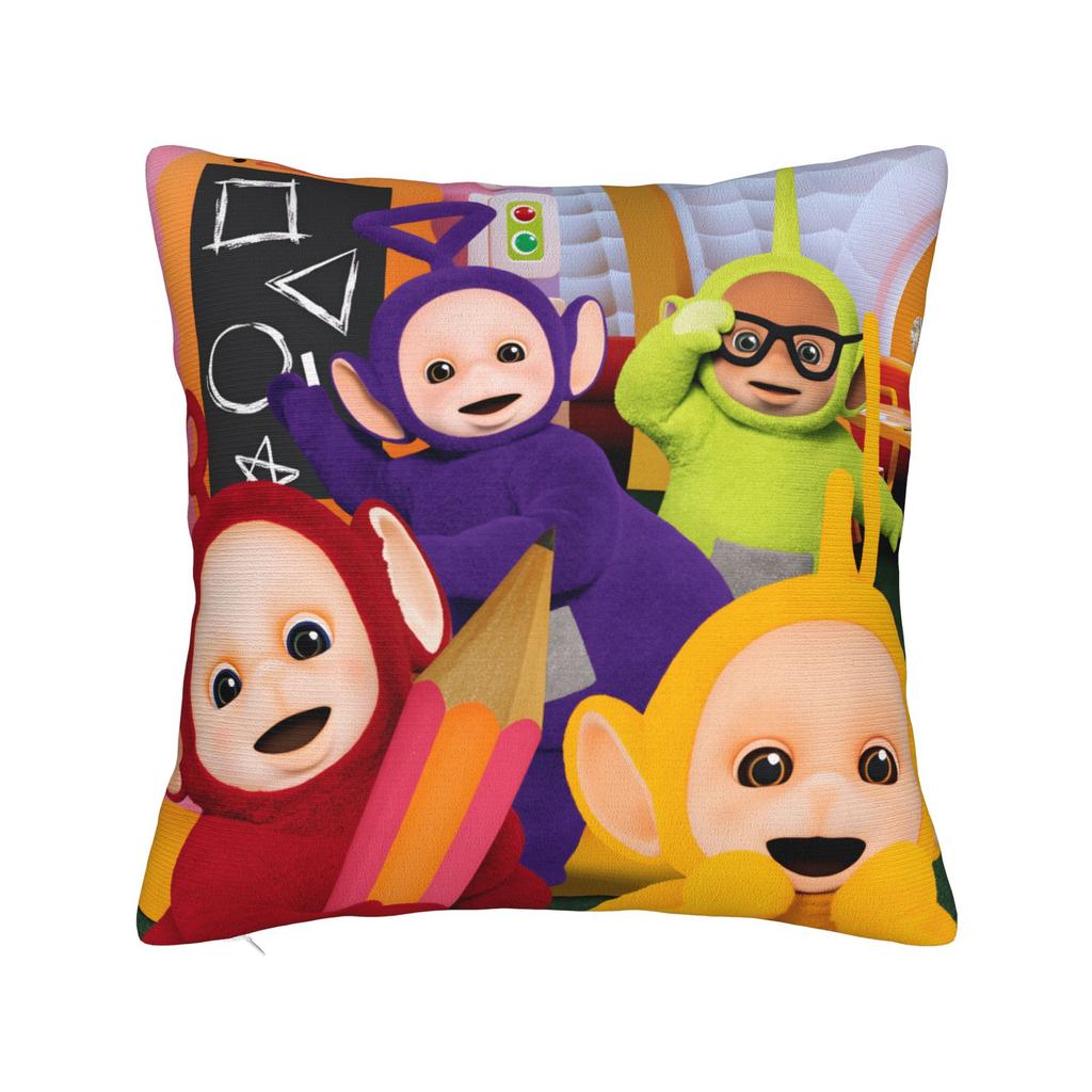 T-TeletubbiesED Pillow Case Retro Trendy Pillow Cover Comfy Pillowcases For Living Room Bed Chair