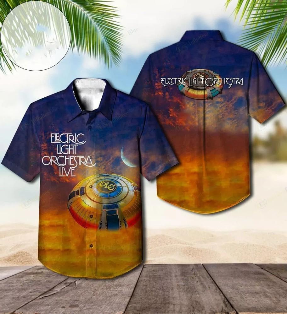 The Electric Light Orchestra Live Album By Electric Light Hawaiian Shirt Unisex T-Shirt S