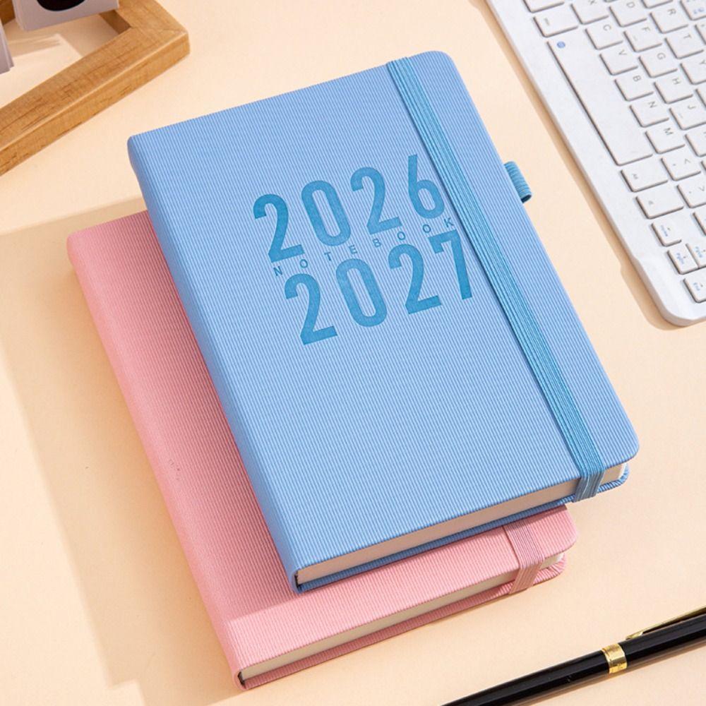 12 Monate A5 Agenda Planungsnotizbuch Englisch To-do-Liste Notizbuch Bürobedarf