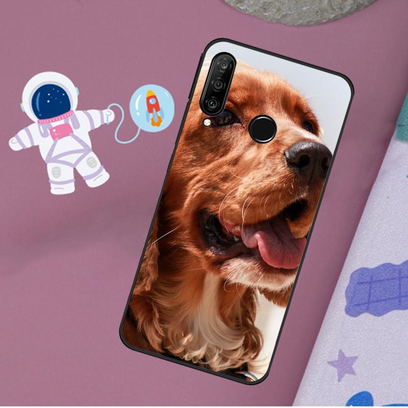 Cocker Spaniel Dog For Huawei Nova 11i 7i 8i 12i 12s Y73 Y70 Y90 Y60 Y72 Y61 Y91 9 10 SE P40 Lite P30 Pro Case