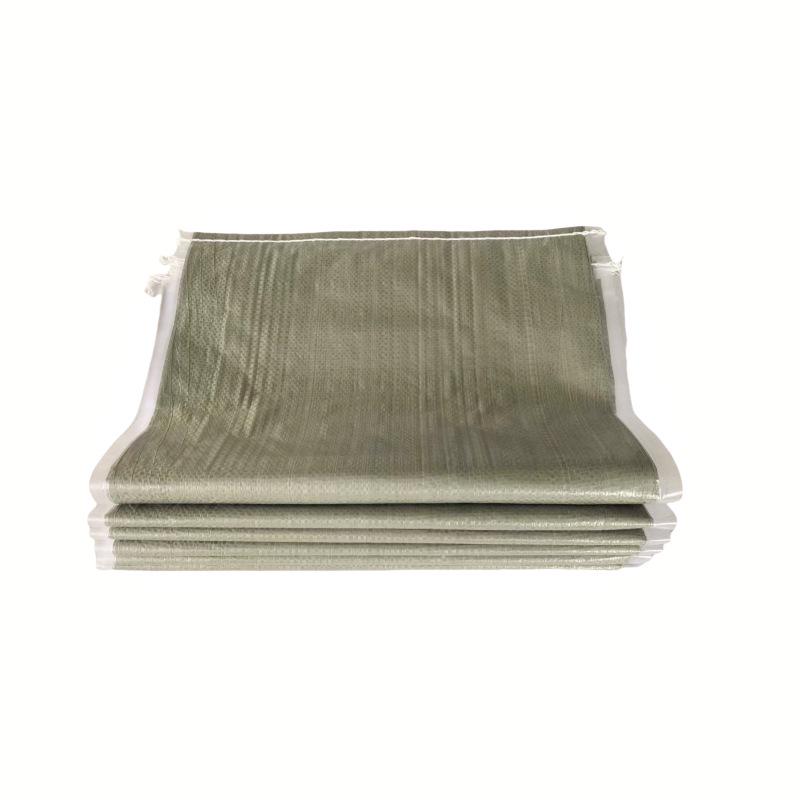 Желтая водонепроницаемая ламинированная тканая сумка для одежды и переезда