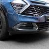 For Kia Sportage NQ5 2023-2026 Carbon Fiber Style Black Front Fog Light Lamp Cover Trim Accessories LHD/RHD