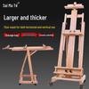 Beechwood Dual-Purpose Flat & Upright Easel with Solid Wood Drawer