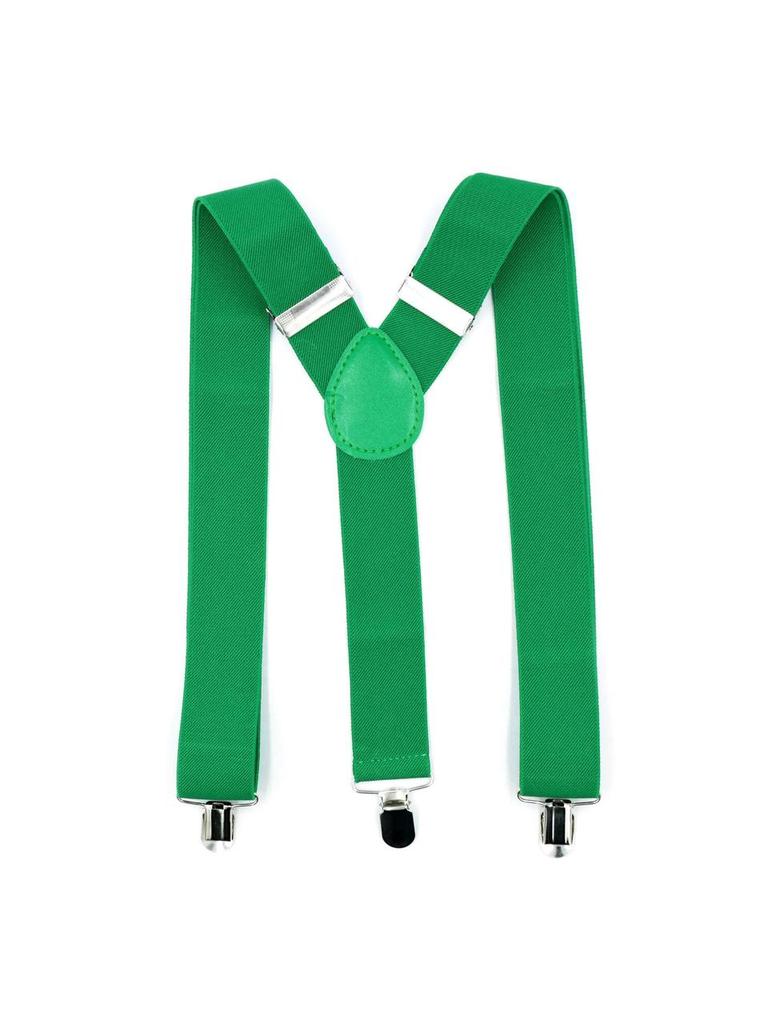 Y-shaped Suspenders Weatro Green Nw-pdtk-35y-027