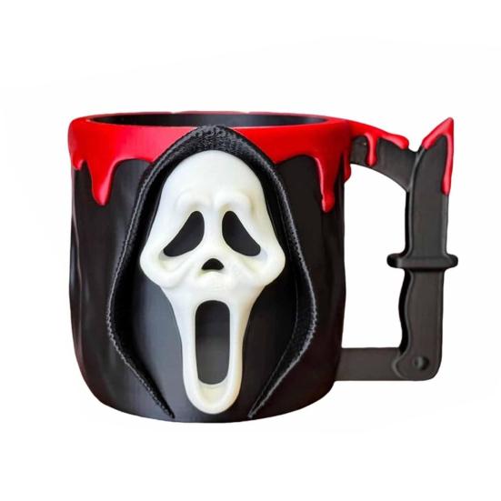 Ice Cream Pint Holder Horror Spoon Holder Reusable Ice Cream Containers Beer Can Holder Horror Movie Gifts