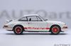 AUTOart Skala Porsche 911 Carrera RS Prix Ferdig Produkt 78030 1/18 2.7 (Stor Hvit/Rød Stripete)