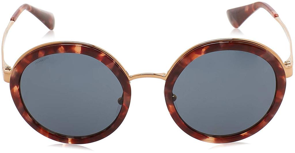 Prada 0Pr50Ts Ue02K1 Pink 54 Women's Sunglasses, Havana/Grey,