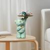 Geometric Bear Key Holder Figurine Entrance Crafts Resin Desk Decoration Candy Sundries Household Supplies for Home Living Room