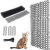 Solay Cat Repellent 12 13 X with Fixing Pegs and Cable Cat Repellent Cat Bird Pigeon Cat Repellent Mats Mats, Sheets, 49cm, Ties, Mats, Repellent,