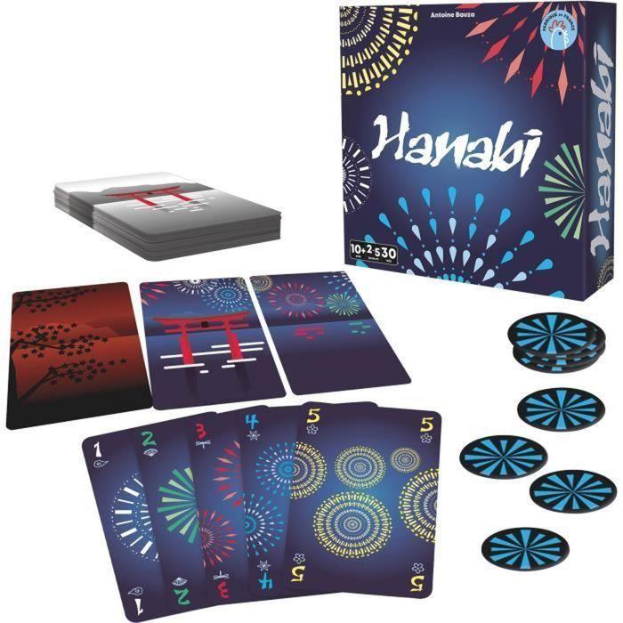 Hanabi - Asmodee - Tactical and Cooperative Game - from 8 Years Old