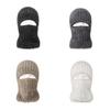 Neck Warmer Full Face Pullover Cap Thickened Ski Knitted Mask Casual Winter Balaclavas Cap  Outdoor