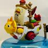 New 8 Pirate Ship Straw Hat Road Plum Blossom  Anime Good News Sun Blackbeard Model Ornament Twisted Doll Acg Toy Gift