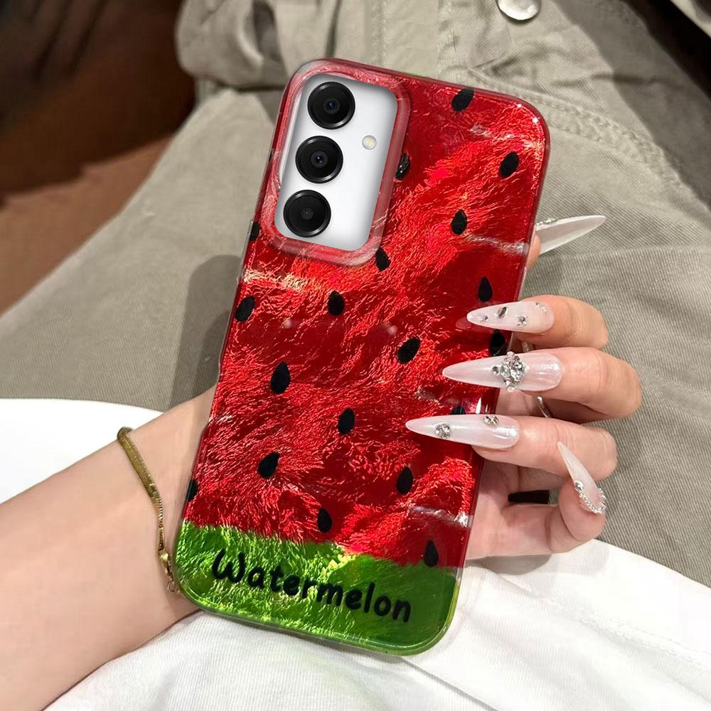 Wassermelone Kirsche Früchte Handyhülle für Samsung Galaxy A55 A56 A36 A26 A16 A53 A06 A14 A24 A34 A54 A15 A25 A35 A13 A32 A22 Cover