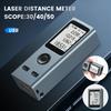 Laser Distance Meter 40M 50M Digital Tape Laser Rangefinder Trena Metro Laser Range Finder Measuring Tape Mini USB Charging