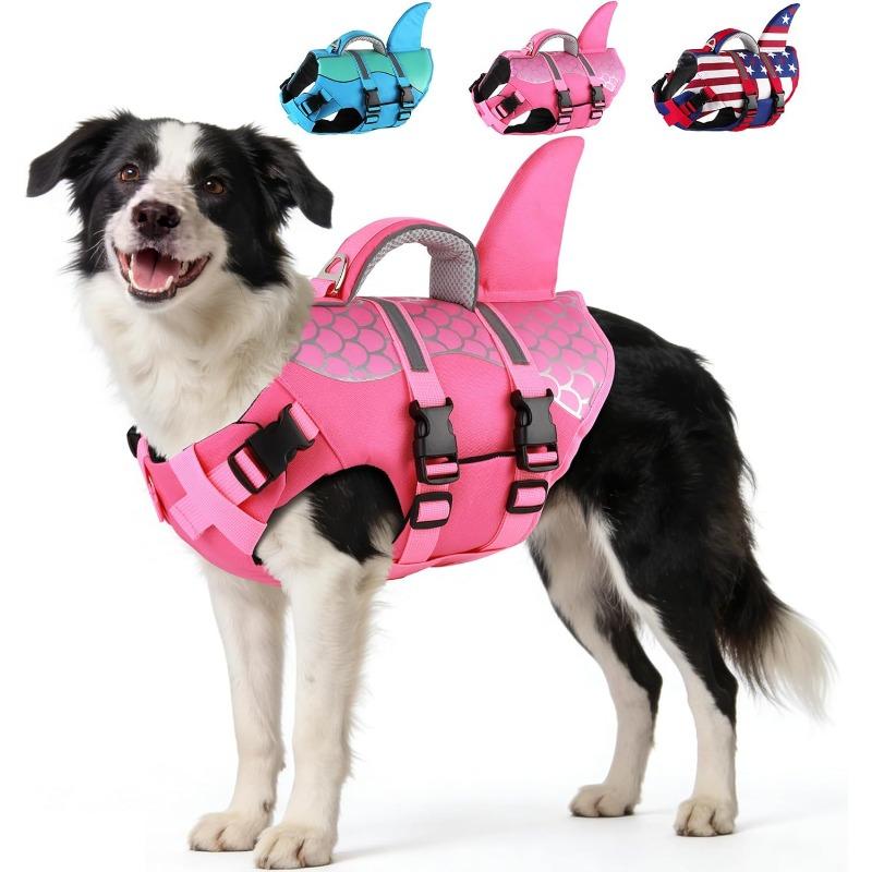Dog Swimming Suit, Life Jacket, Dog Shark-shaped Swimming Suit, Pet Supplies