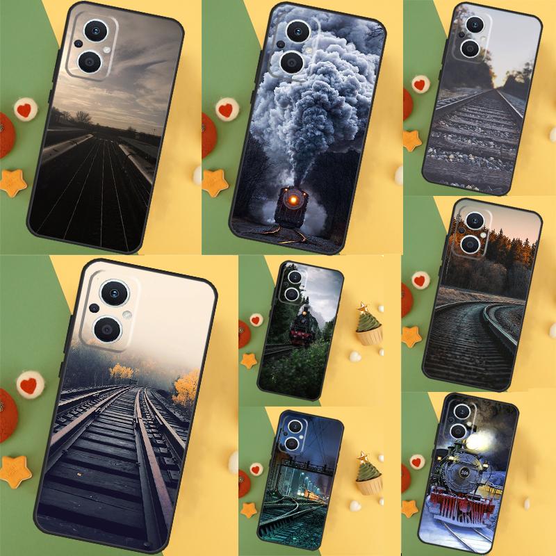 Train Rail Sunlight Case For OPPO Reno 10 Pro 11 F 8T 4Z 5Z 4 5 6 7 8 Lite OPPO Find X5 X6 Pro X2 X3 Lite Cover