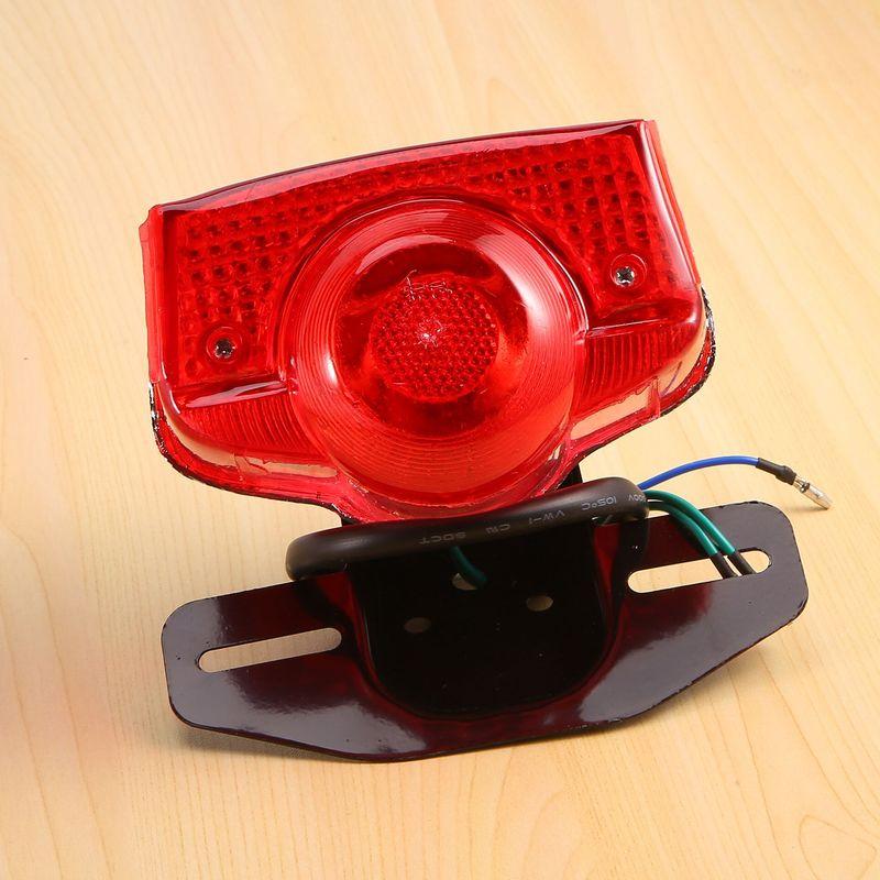 Motorcycle Brake Tail Light Tail Light Assembly With Bulb For Honda CT70 CT90 CT125 XL70 CL70 CL90 Jialing JH70-A87Q