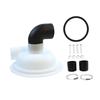 Vacuum Dust Separator Cyclone Cover Spare Parts Construction Waste for