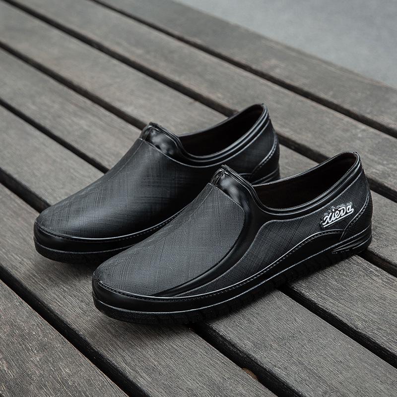 

Весенние, осенние и летние низкие водонепроницаемые ботинки женские непромокаемые ботинки с коротким горлом модные короткие резиновые сапоги резиновая обувь кухонные галоши работа 37