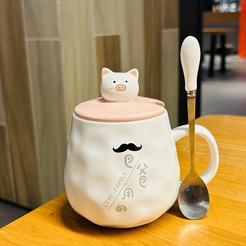 

Parent Child Cups Family Cups Family Drinking Water Cups Special Ceramic Cup Set Personalized Mugs 400ml