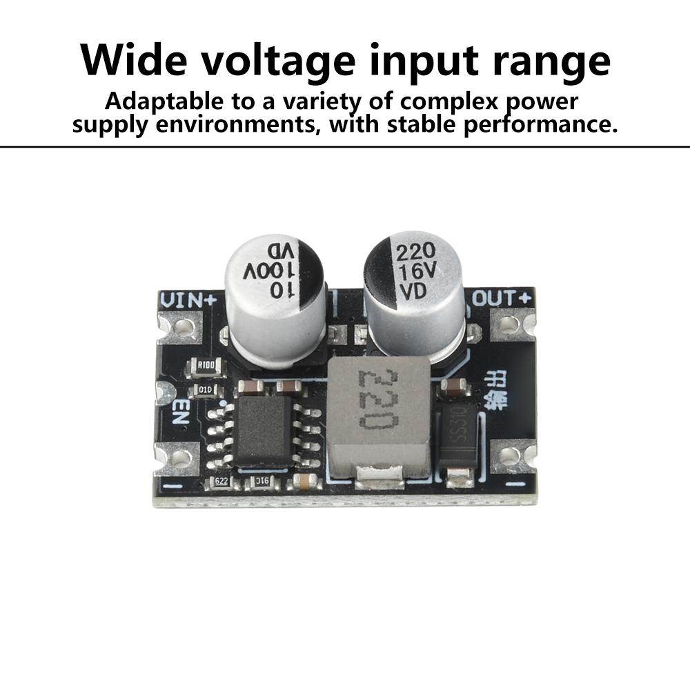 DC 6-80V to 3.3V5V12V1.2A Output High Power DC Power Supply Module Low Ripple High Conversion