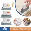 Slot Cleaning Tool, Window Cleaning Brush, 2-in-1, Replaceable Slot Household Multifunctional Cleaning Tools