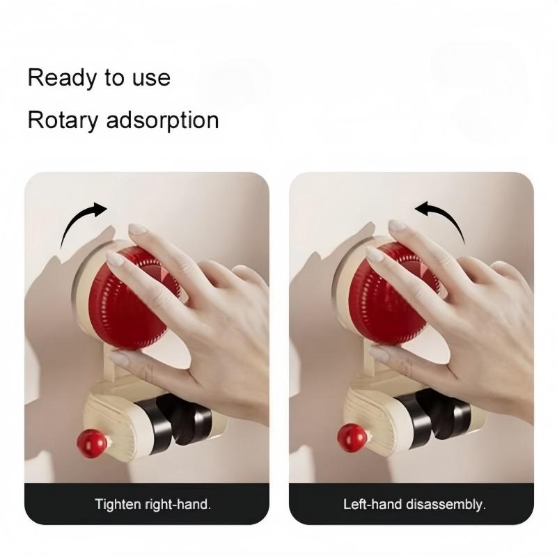 Vakuová přísavka Držák sprchové hlavice Bez vrtání 360° Nastavitelný Snadná demontáž Koupelnový sprchový podpůrný stojan