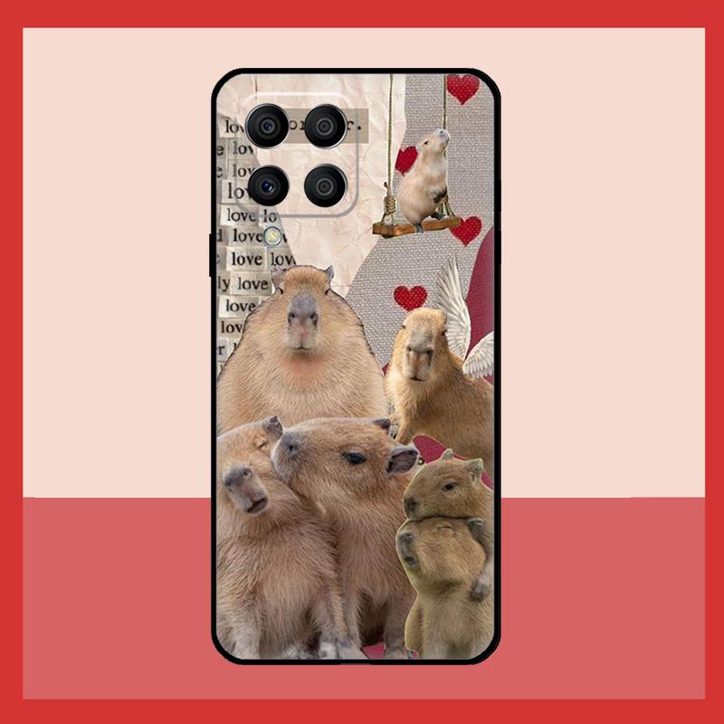 Animal Funny Capybara Case For Samsung Galaxy M11 M31 M14 M34 M54 M12 M32 M52 M15 M13 M06 M16 M36 M56 M53 M35 M55