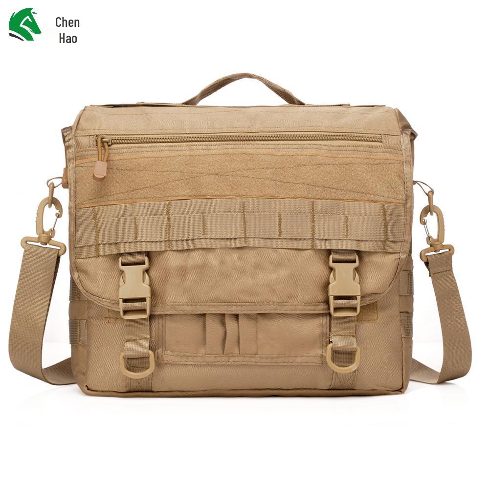 Men's & Women's Outdoor Tactical Crossbody Bag - Camouflage Black Hawk Laptop Backpack