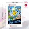Pokemon Island Adventure Set Pattern  3pcs 100% Round Full Drill 5D DIY Diamond Painting Embroidery Cross Stitch Rhinestone Décor