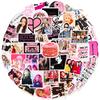 50 Blackpink Trend Pink Combination Stickers Girl Group Trend Graffiti Computer Luggage Stickers