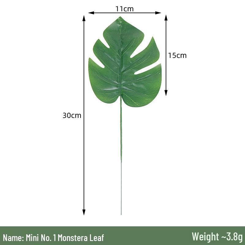 Mini Turtle Leaf Simulation Decor - Ideal for Kindergarten, Home, Wall, and Cake Decorations