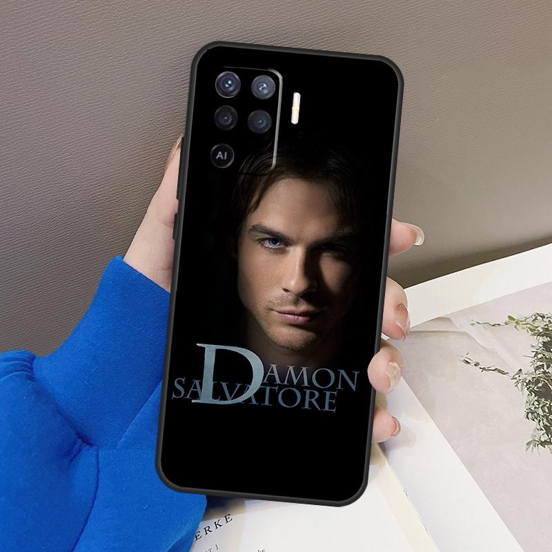 Vampire Diaries Damon Salvatore Hülle Für Oppo A76 A16 A96 A17 A18 A60 A80 A40 A38 A58 A78 A98 A94 A74 A54 A15 A57 A77 A5 Pro