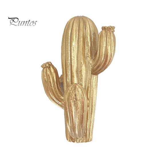 Heavy Duty Sticky Hangers Cute Cactus Adhesive Hook, Nail-Free Resin Strong Load-Bearing Hanger, Multi Purpose Wall Mount Organizer for Kitchen Towels