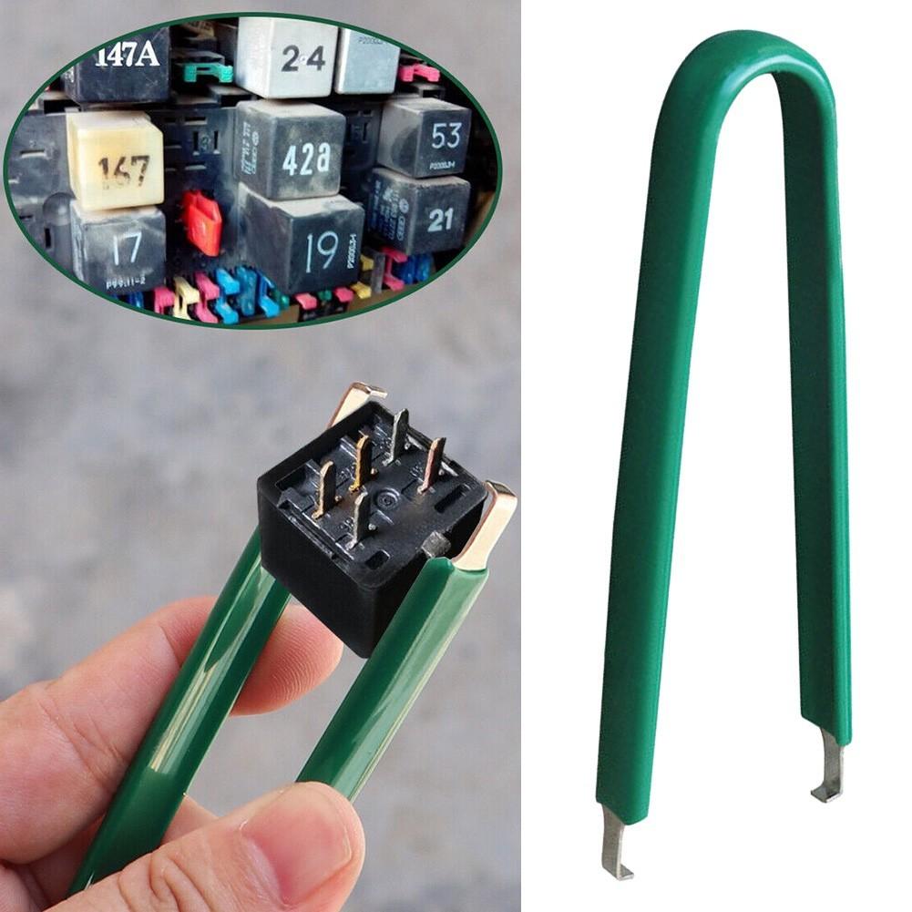 Convenient Automotive Fuse Pullers Set of 2 for Smooth Fuse Extraction